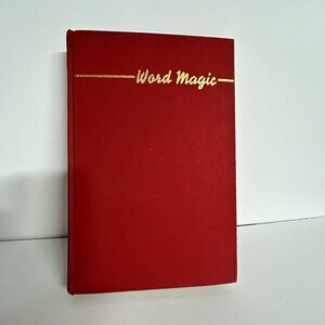Word Magic Book  HC 1939 by Elmer Wheeler First edition Answers to 100 Self Help